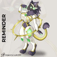 [REMINDER] Protogen Female Arceus themed Adoptable