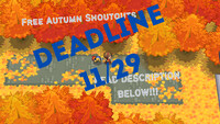 FREE AUTUMN SHOUT OUTS (DEADLINE SOON)