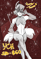 [YCH] Pin-up circus [Open]
