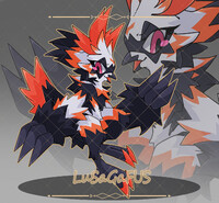 [Sold] Adopt Pokefusion Combusken+Galarian Zigzagoon.