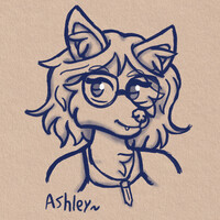 Ashley is also a wolf girl