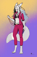 Colored sketch comm for Akkadian
