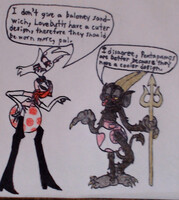 Double Demon Diaper Debate (NOT MY ART)