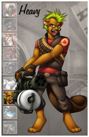 Engineer gaming by Fatfox4ever25 -- Fur Affinity [dot] net