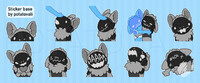 Protogen Sticker Base - Pack1