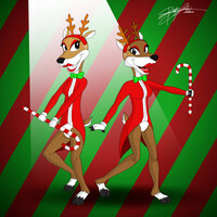 Tap-dancing Reindeer