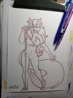 Comision sketch entintado - PopCon 2024