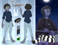 Spooder ref sheet by Shero-chan