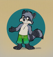 He's going in for the hug!