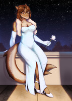 Milagros | In a Long White Dress (zhelya_)