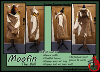 Commission: Moofin, the bull. Complete!