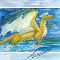 ACEO Ocean view