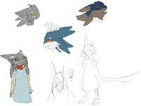 small buncha avali doodles