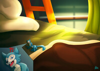 Legoshi Morning Surprise (commission)