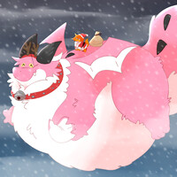 Benny the reindeer dragon!