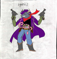 Wild West C.O.W Boys of Moo Mesa X TMNT 2012 : Bixolio