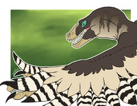 Pouncing Deinonychus