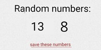 Lottery results!