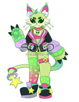 Alien cat (SOLD)