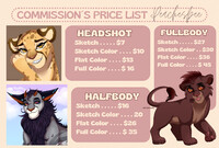 COMMISSIONS OPEN!🦁✨