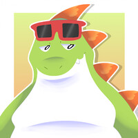 Dino with shades!
