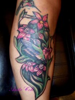 humming bird tattoo