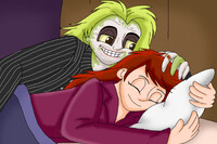 beetlejuice snuggle