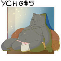 Comfy in Undies (B) YCH