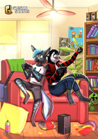 🎮Illustrations (My Art, Commission for Rustythecoyote)✨