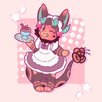 Aerith the Maid (GIF)