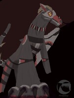 Mangle in her territory