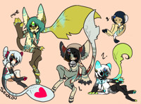 Leaftail adoptables + custom - GONE