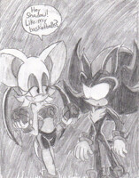 FUSION! Sonic + Shadow = Shadic! by MzShadowette -- Fur Affinity [dot] net