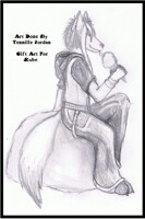 Gift sketch Art for taintedblood1990 