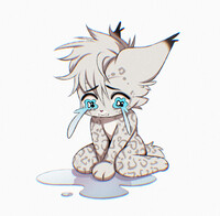 Oh no why is he crying? T-T