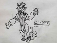(Jan 2025 Concept Sketch) MERCURY, Cartoon Extraordinaire