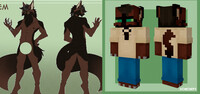 Minecraft Skin Commission Fenrir2115