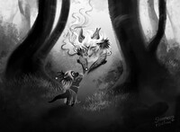 Doodle 7 Old forest