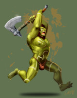 Greenskin kill Flash
