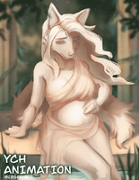 Pregnancy animation YCH (closed)