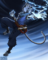 Sparking Burst - Tabaxi Monk