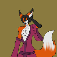 Sleepy fox