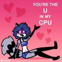 Ram's Valentine card
