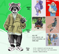 REMINDER! COMISSIONS OPEN!