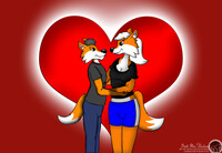 Rush Fox and Rush Vixen fall in love [Valentine's Day]