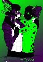 Zander and Razz {magnet}