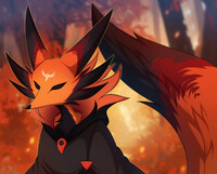 Through the autumn forest