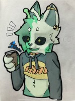 Alien Car (art trade)