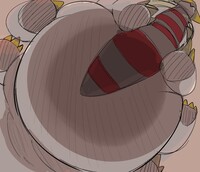[Colour sktech] Giratina belly