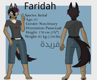 Faridah Reference Sheet